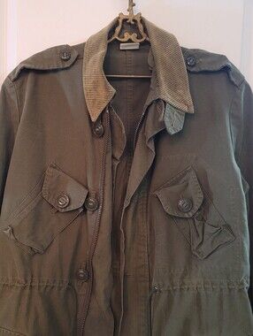 Field Jacket with Corduroy Collar!